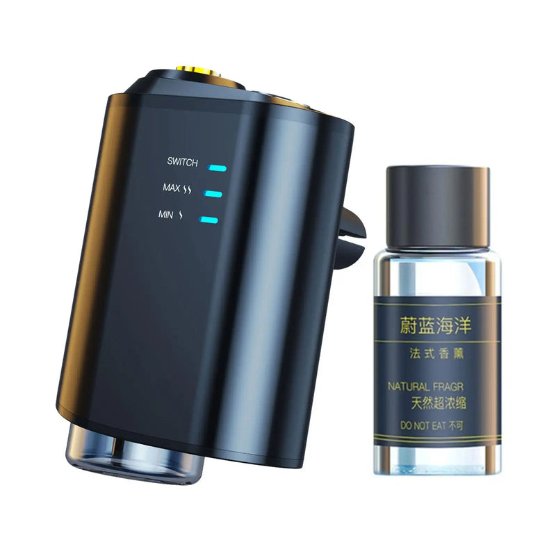 Car Electric Air Diffuser Aroma Car Air Vent Humidifier Mist Essence Oil Aromatherapy Car Air Freshener Perfume Fragrance