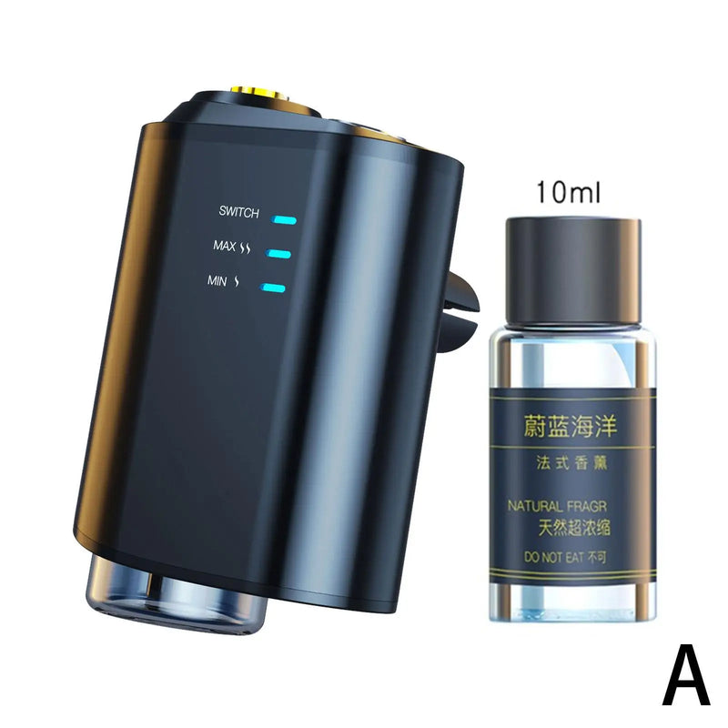 Car Electric Air Diffuser Aroma Car Air Vent Humidifier Mist Essence Oil Aromatherapy Car Air Freshener Perfume Fragrance